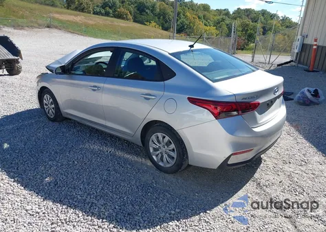 2021 Hyundai Accent Se from USA, damaged, VIN 3KPC24A67ME136589
